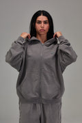 Gunmetal Grey Heavyweight Zip Up