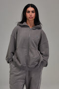 Gunmetal Grey Heavyweight Zip Up