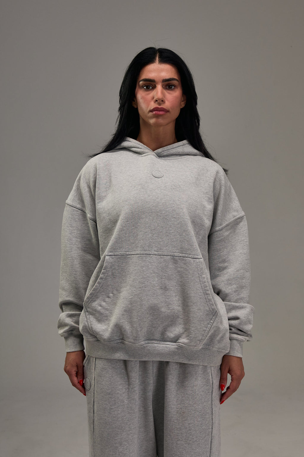 Heavyweight Pullover - Heather Grey