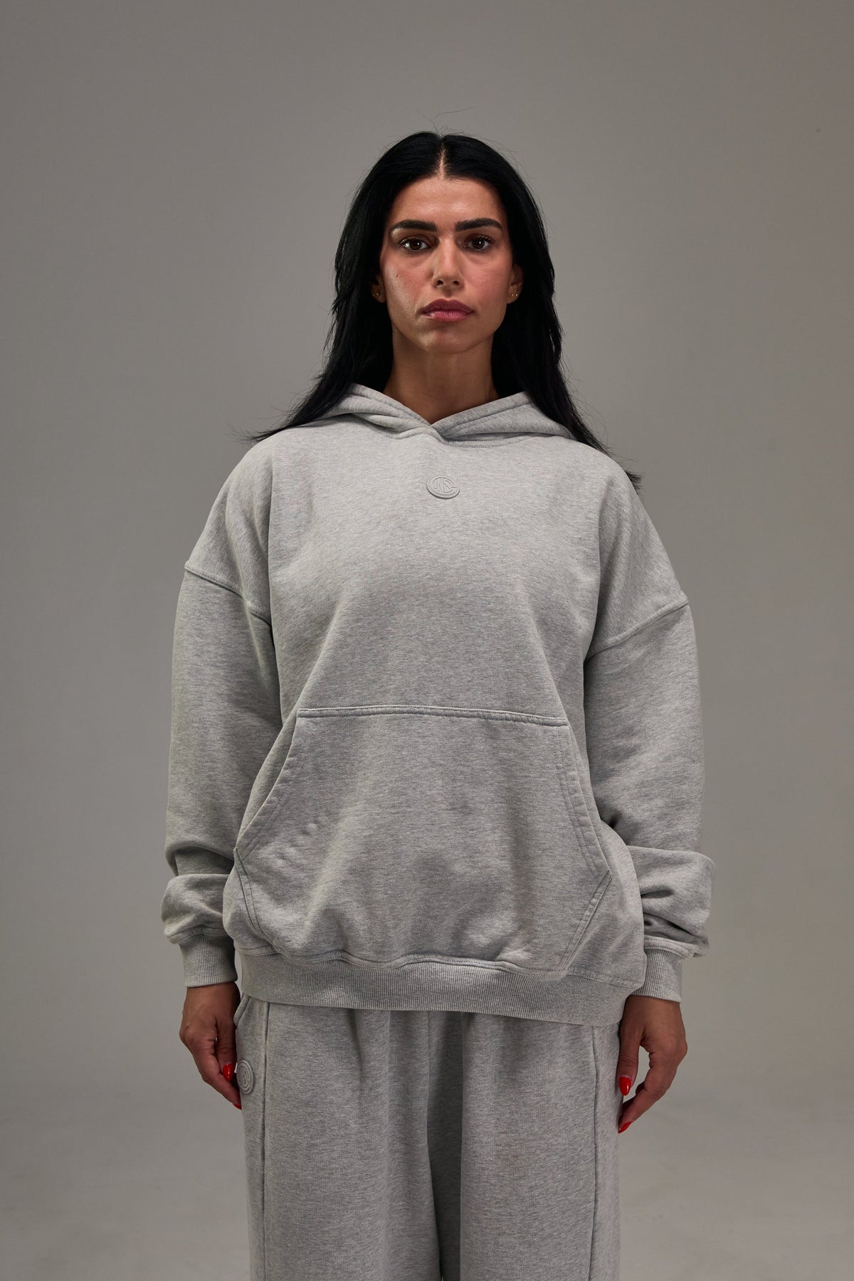 Heavyweight Pullover - Heather Grey