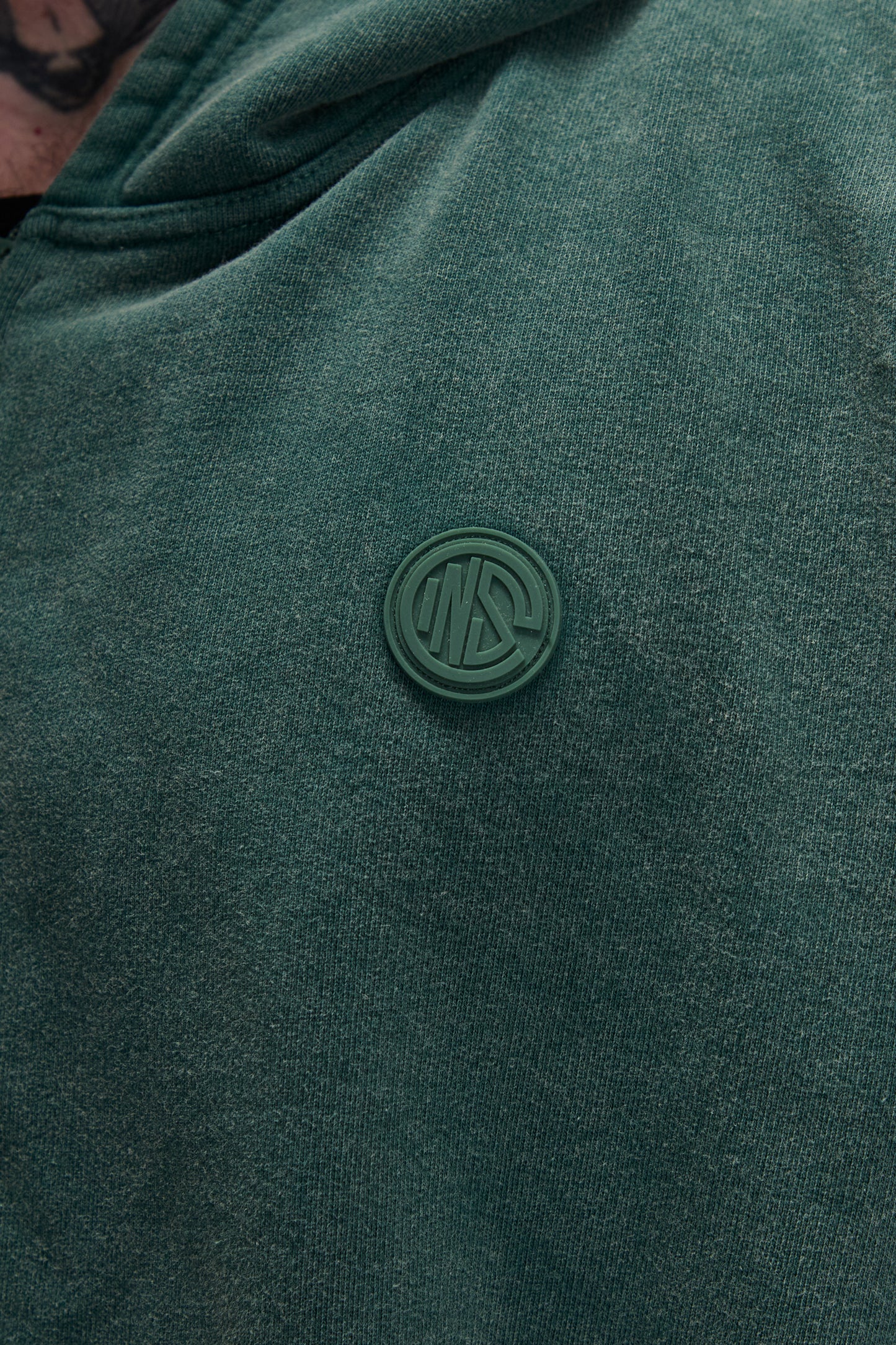 Forest Green Heavyweight Zip Up