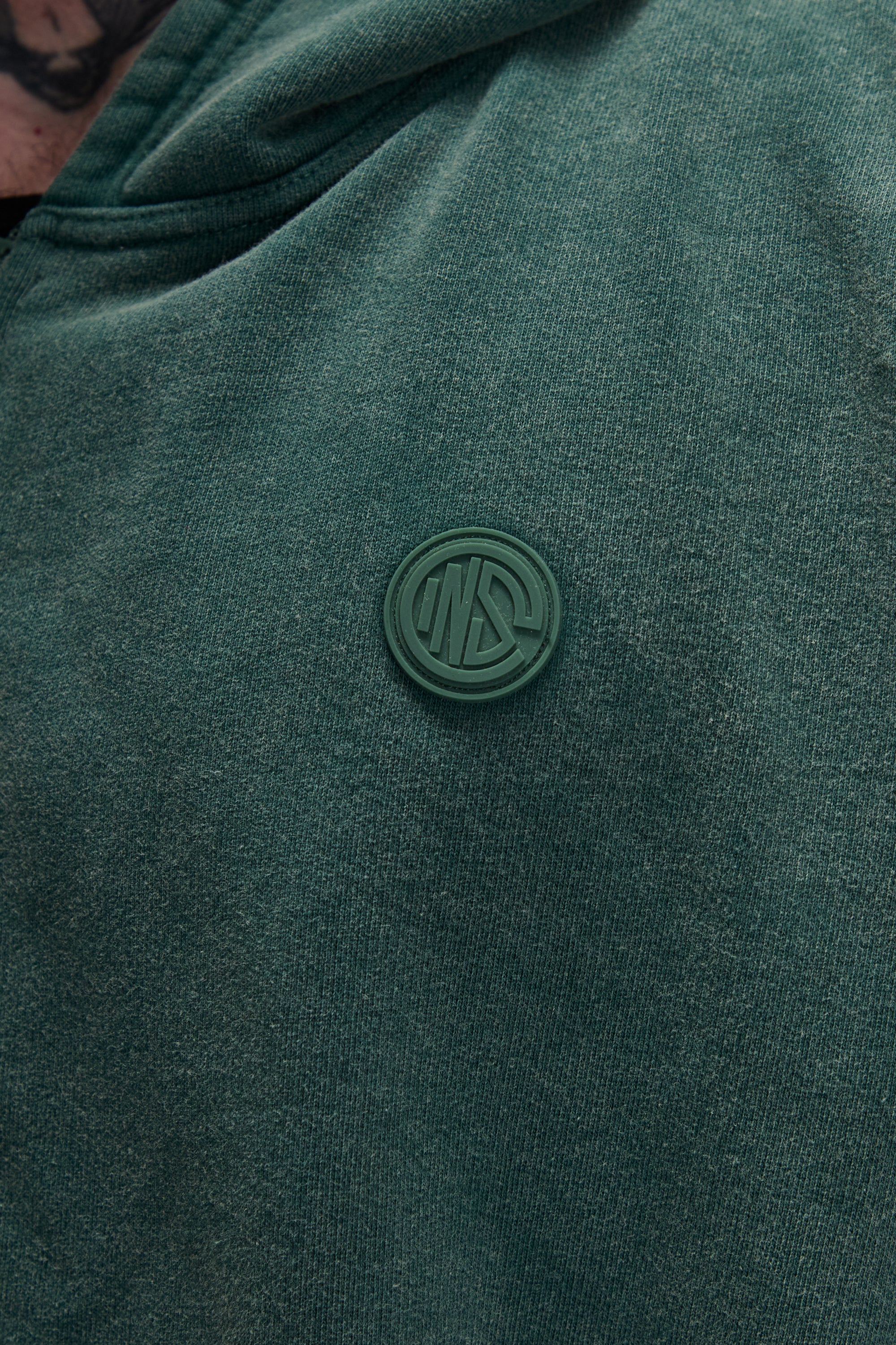 Forest Green Heavyweight Zip Up