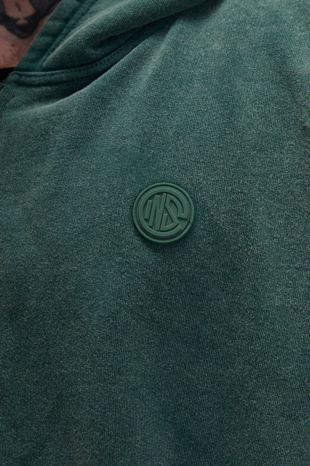 Heavyweight Zip Up - Forest Green