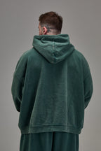 Heavyweight Zip Up - Forest Green