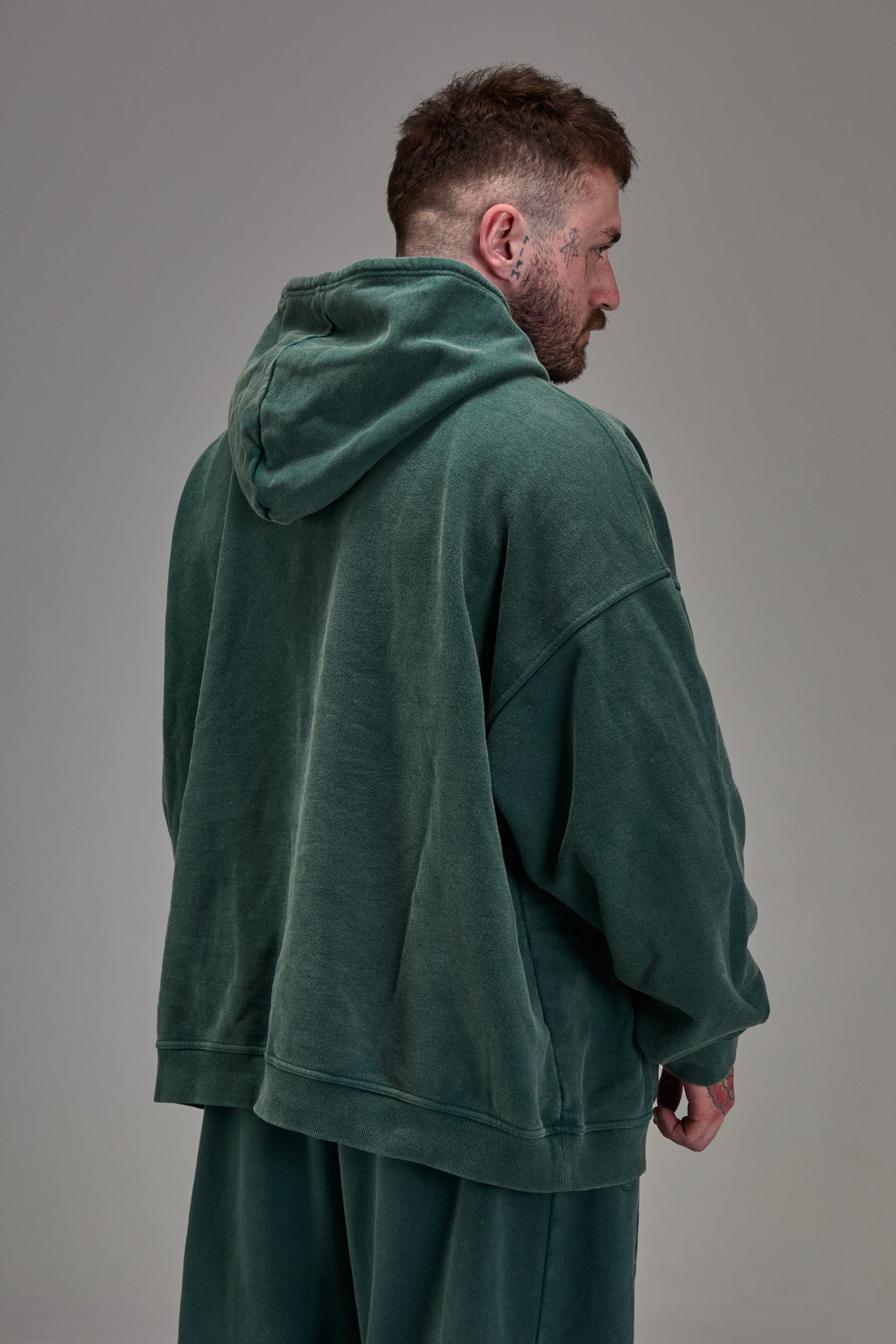 Heavyweight Zip Up - Forest Green