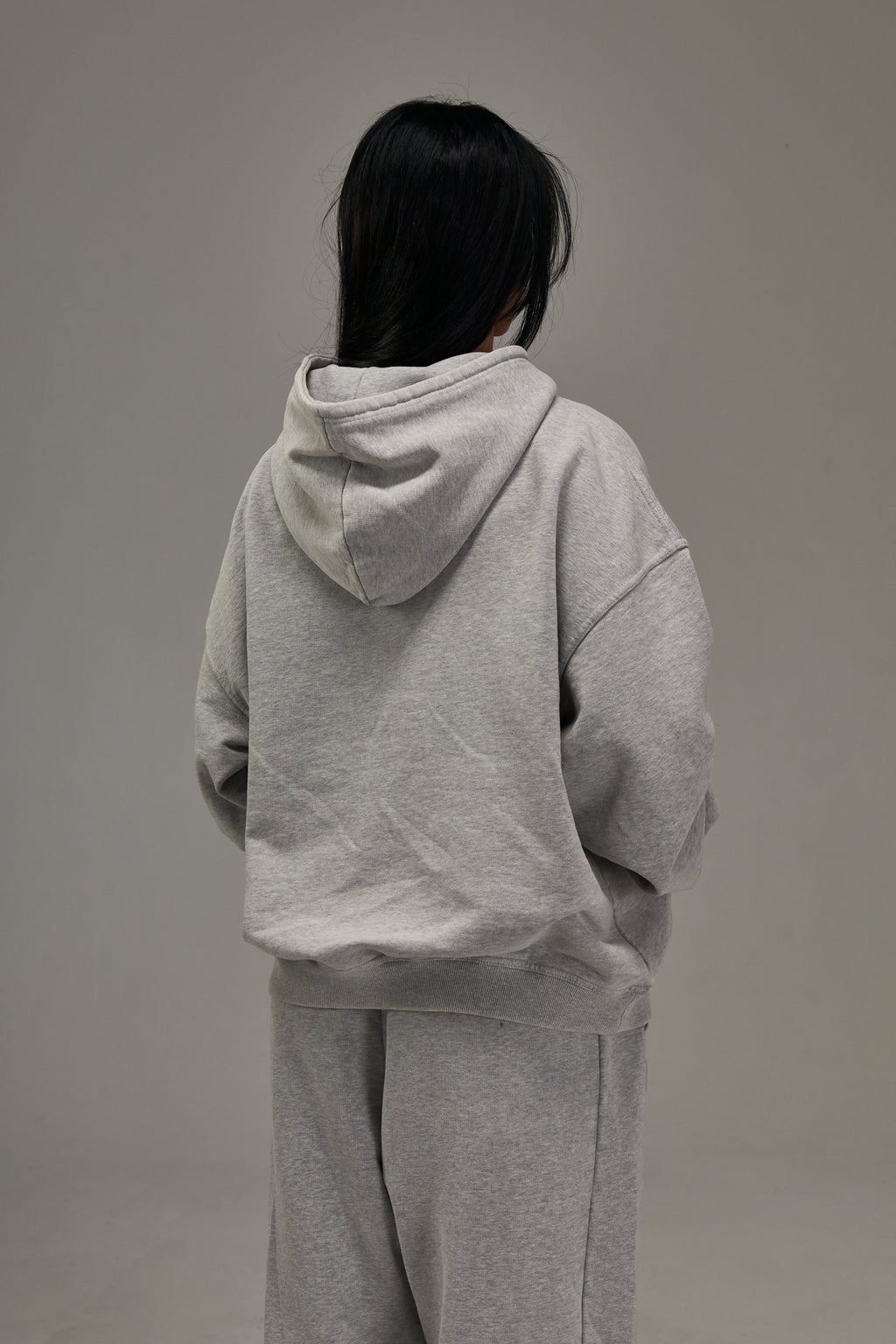 Heather Grey Heavyweight Pullover
