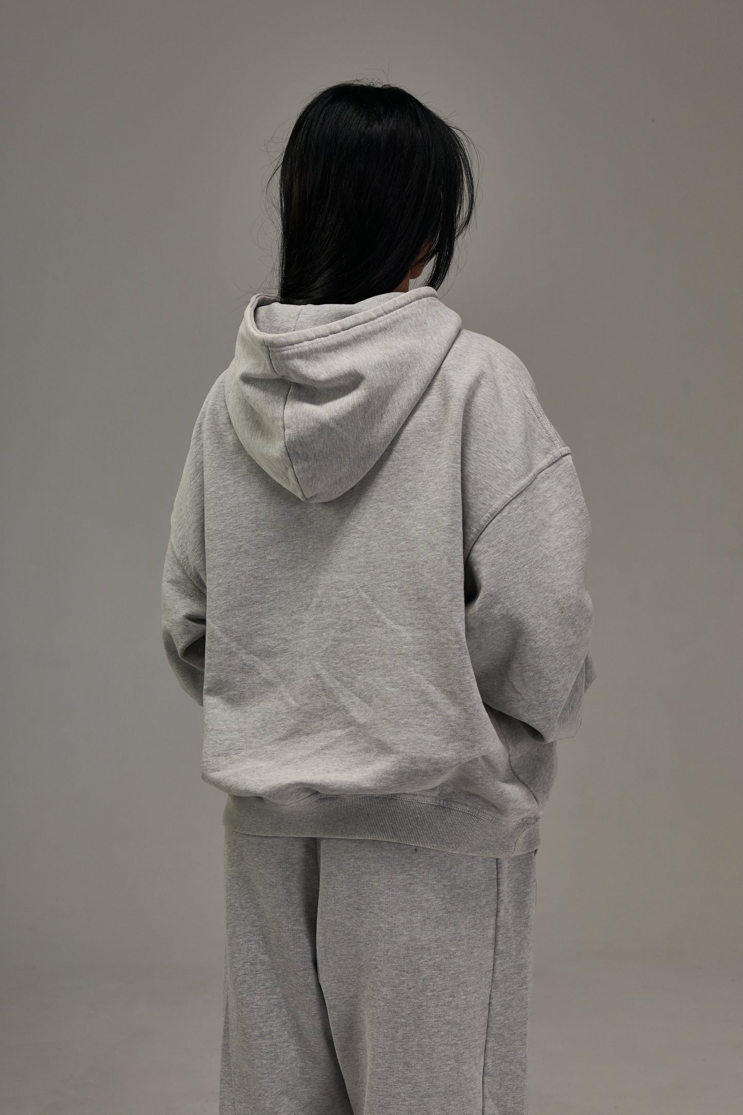Heather Grey Heavyweight Pullover