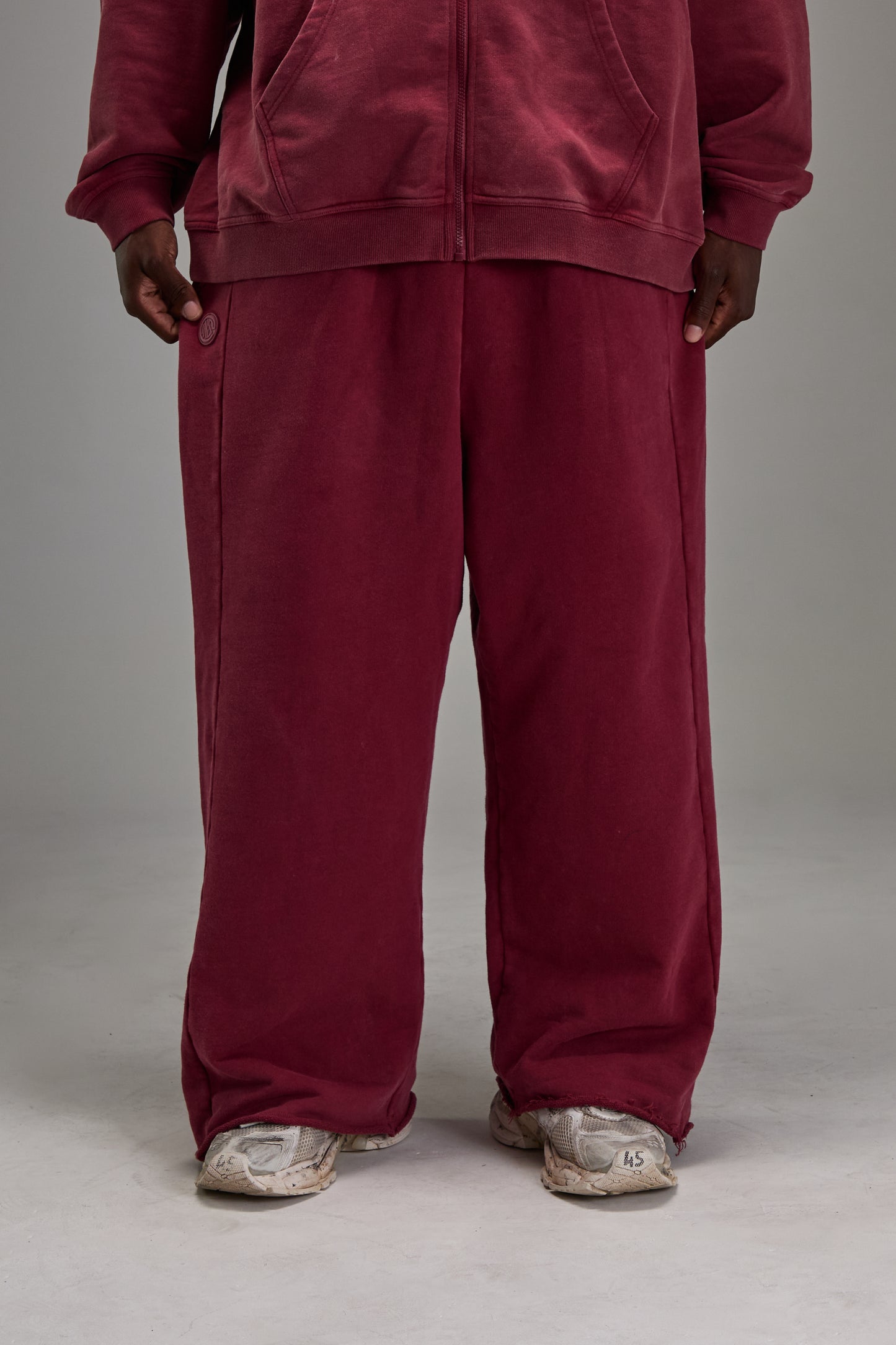 Washed Red Heavyweight Sweatpants