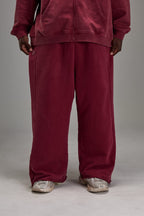 Heavyweight Sweatpants - Washed Red