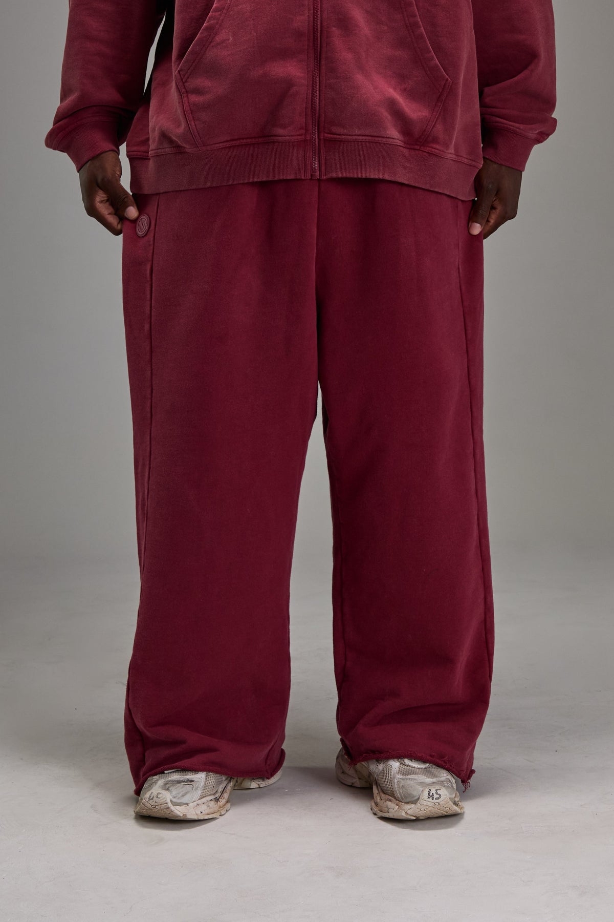 Heavyweight Sweatpants - Washed Red