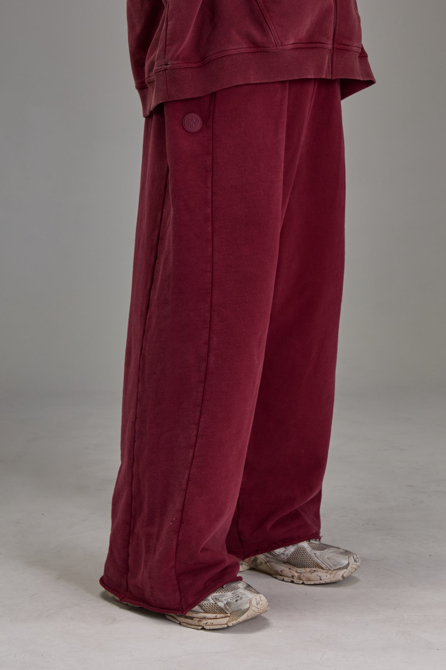 Washed Red Heavyweight Sweatpants