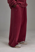 Washed Red Heavyweight Sweatpants