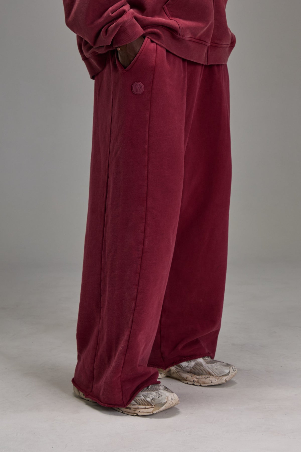 Heavyweight Sweatpants - Washed Red