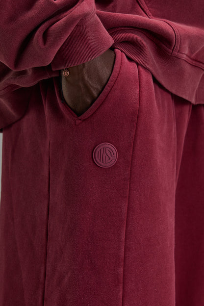 Washed Red Heavyweight Sweatpants