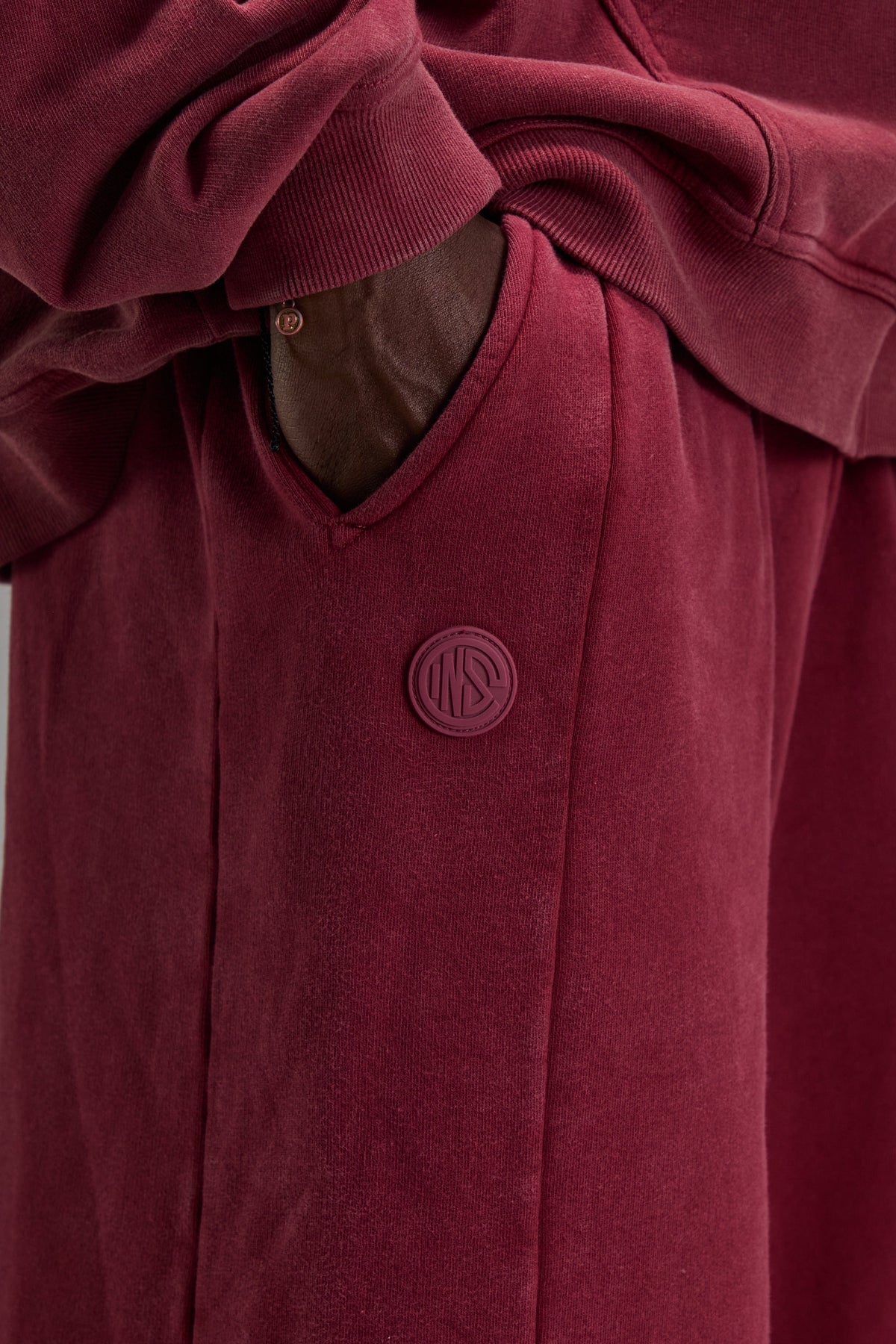 Heavyweight Sweatpants - Washed Red