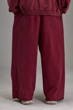 Heavyweight Sweatpants - Washed Red