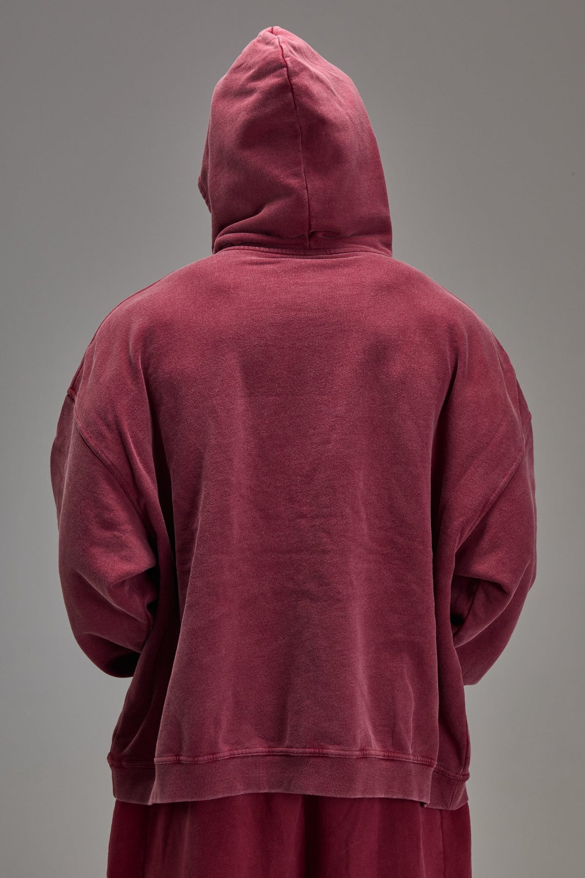 Heavyweight Pullover - Washed Red