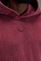 Heavyweight Pullover - Washed Red