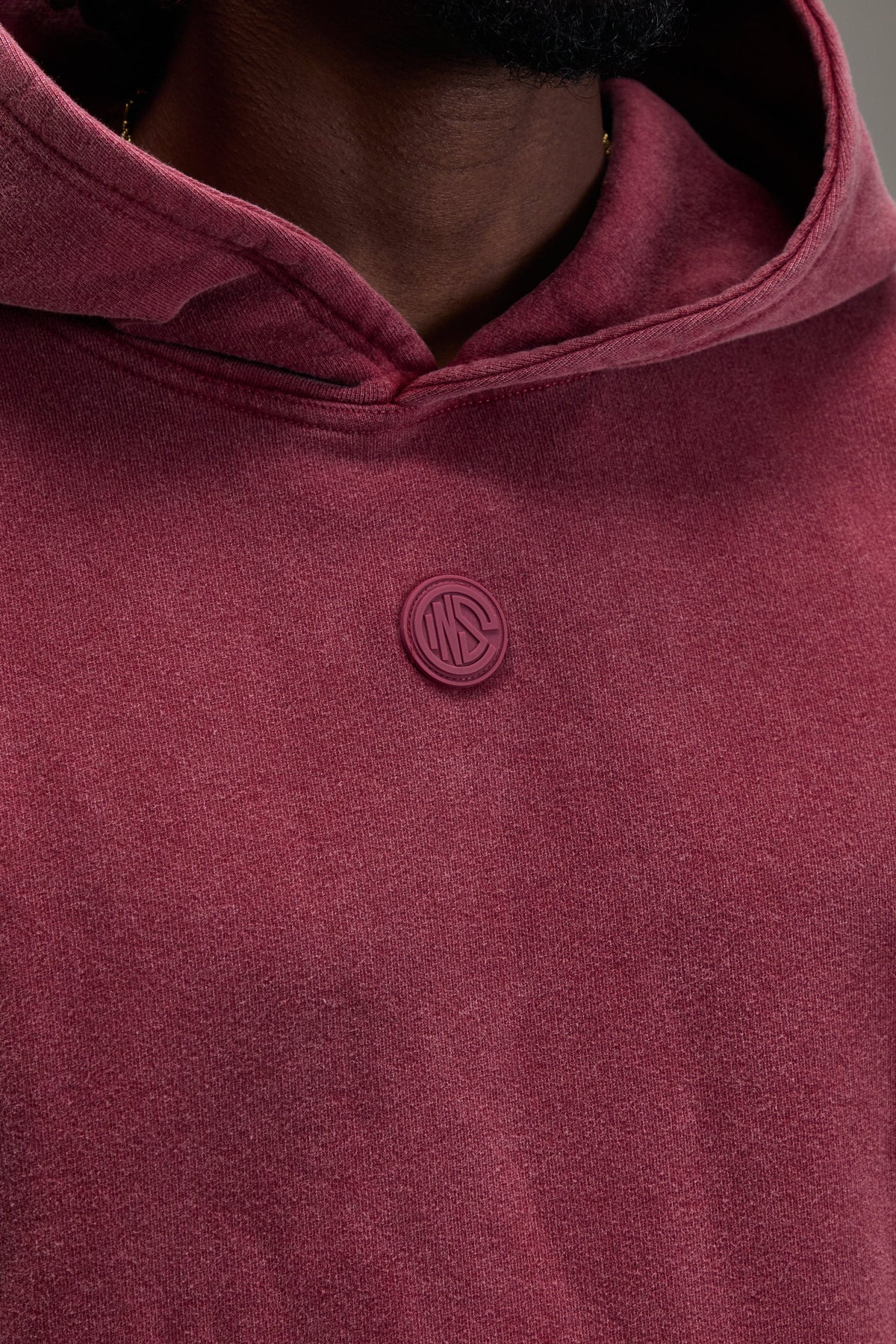 Heavyweight Pullover - Washed Red