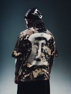 Camo Spray Tee - Sand