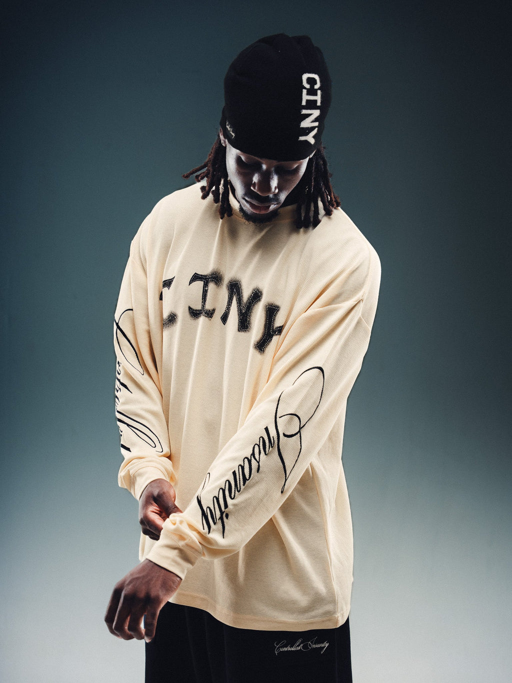 NY Longsleeve - Beige