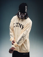 NY Longsleeve - Beige