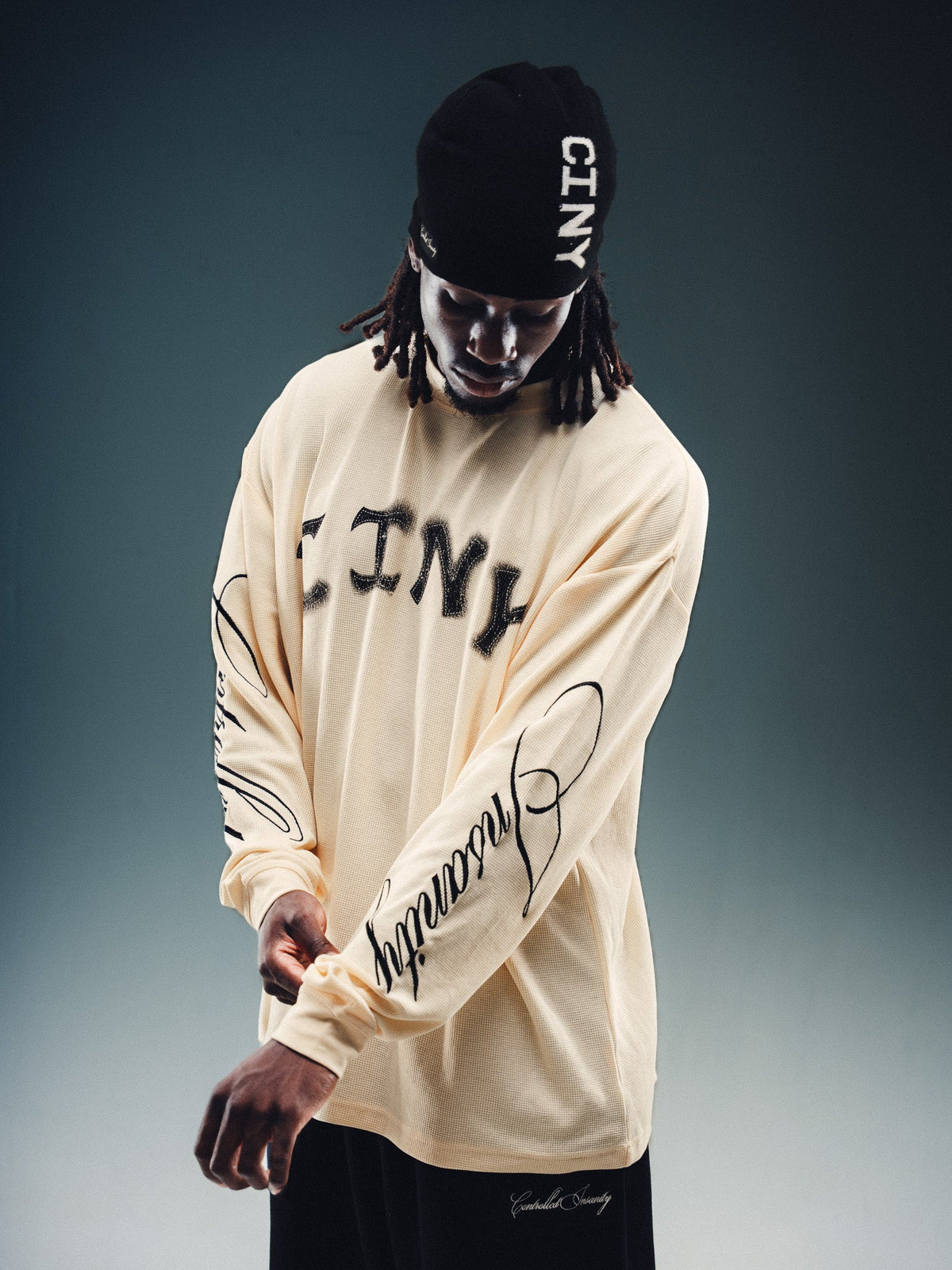 NY Longsleeve - Beige