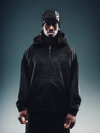 Blended Zip-Up - Black