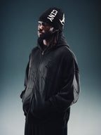 Blended Zip-Up - Black
