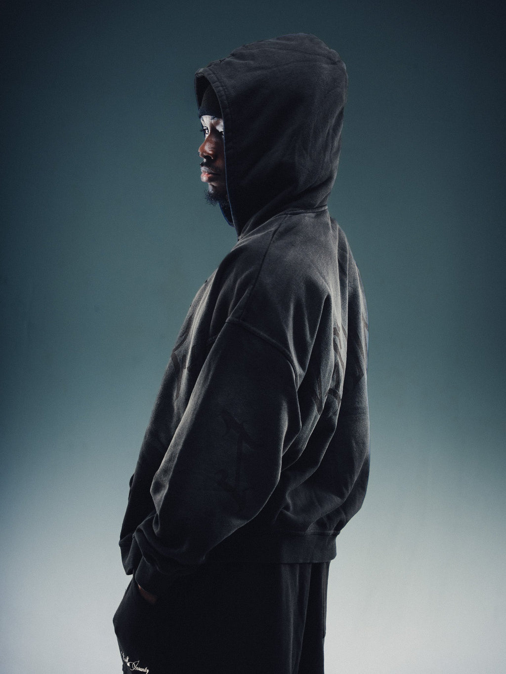 Blended Zip-Up - Black