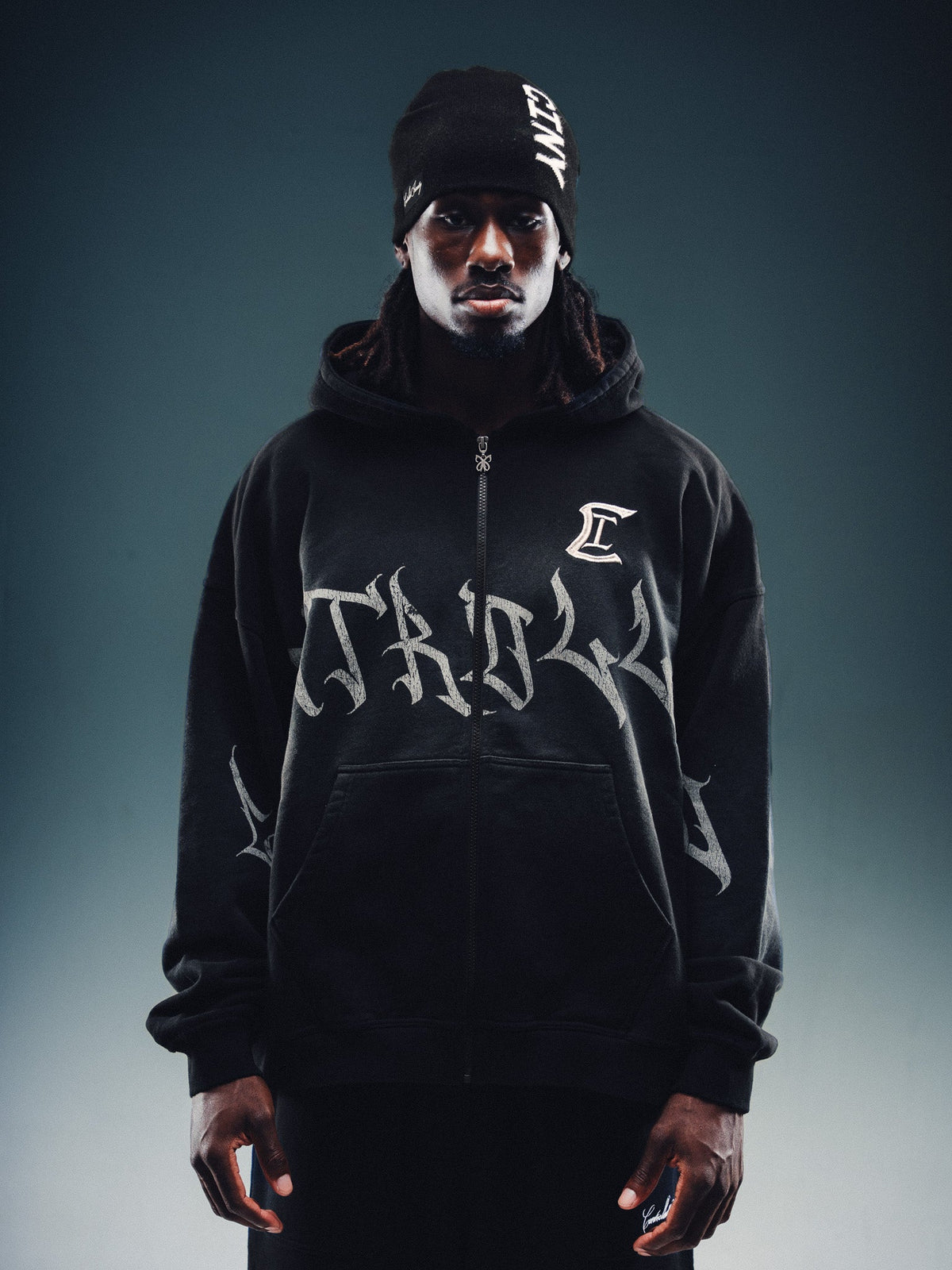 Blended Zip-Up - Grey