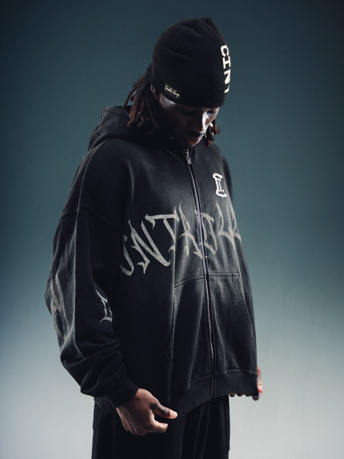 Blended Zip-Up - Grey