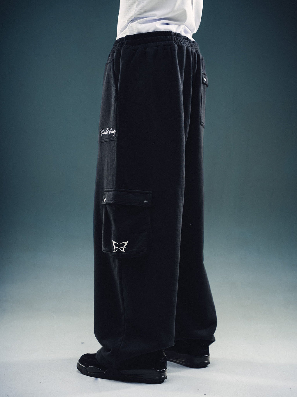 New York Cargo Wideleg - Black
