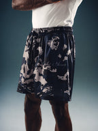 Mesh Shorts - Camo Blue