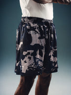 Mesh Shorts - Camo Blue