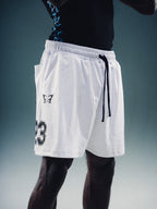 Mesh Shorts - Hyper White
