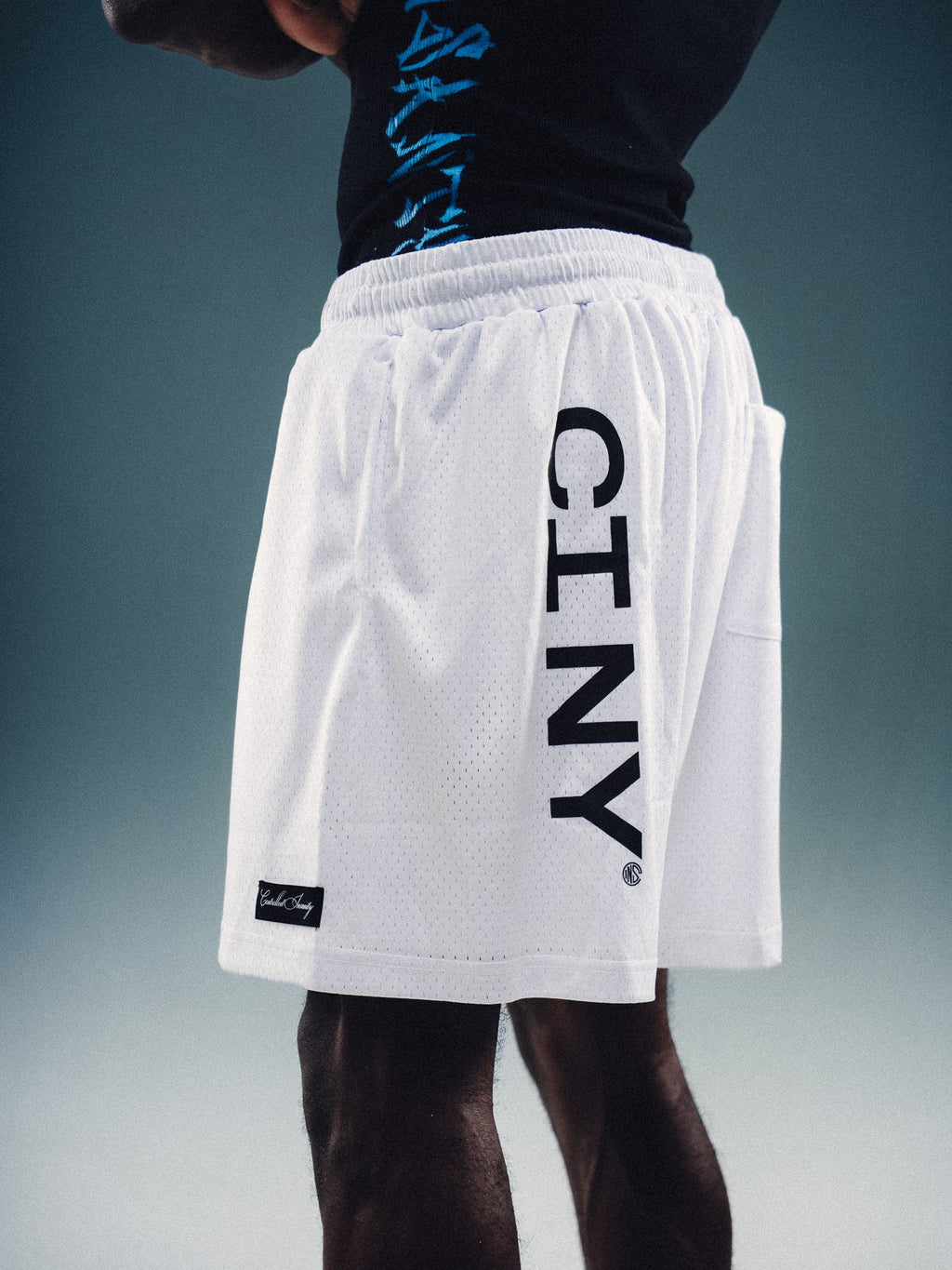 Mesh Shorts - Hyper White