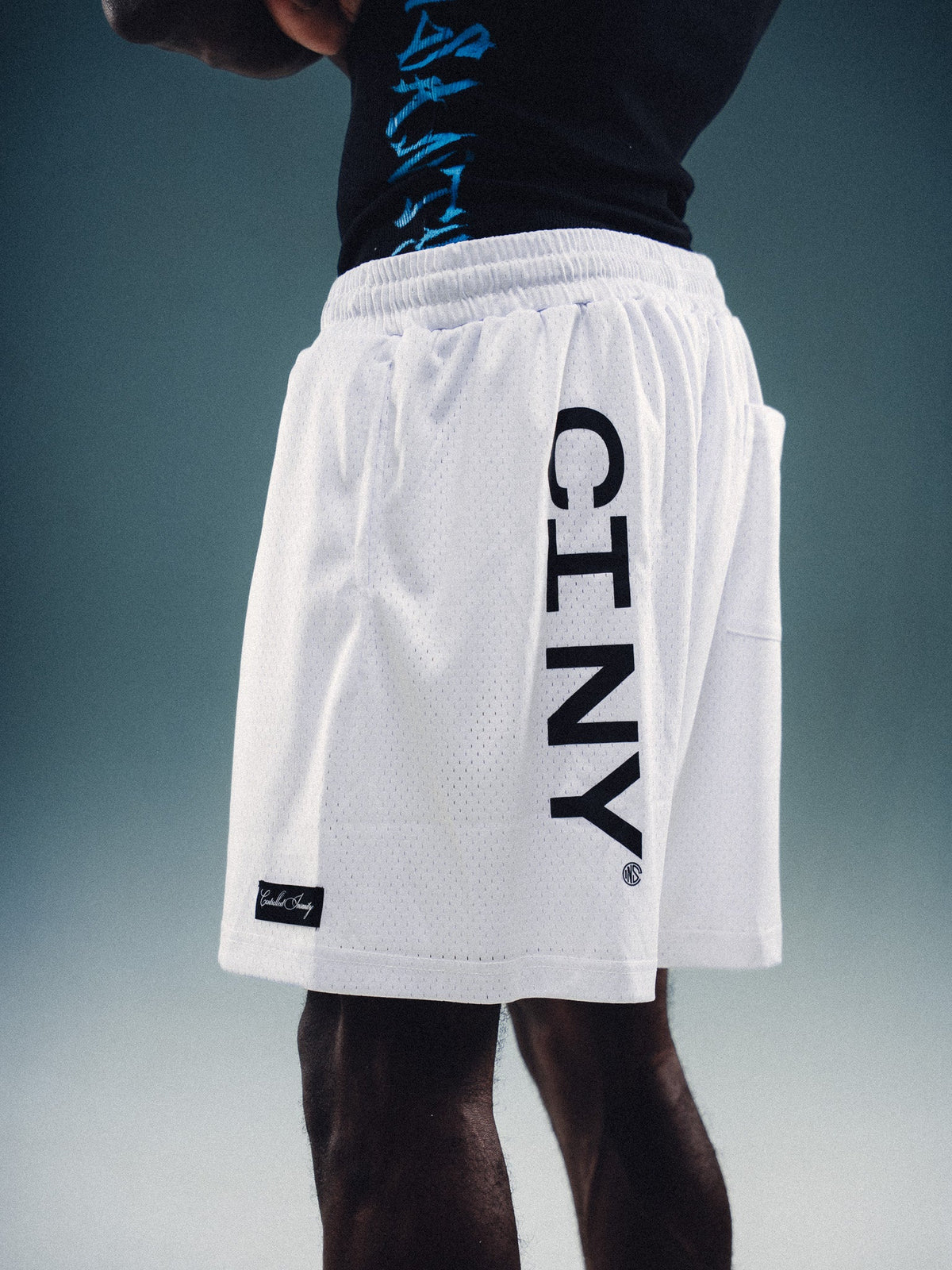 Mesh Shorts - Hyper White