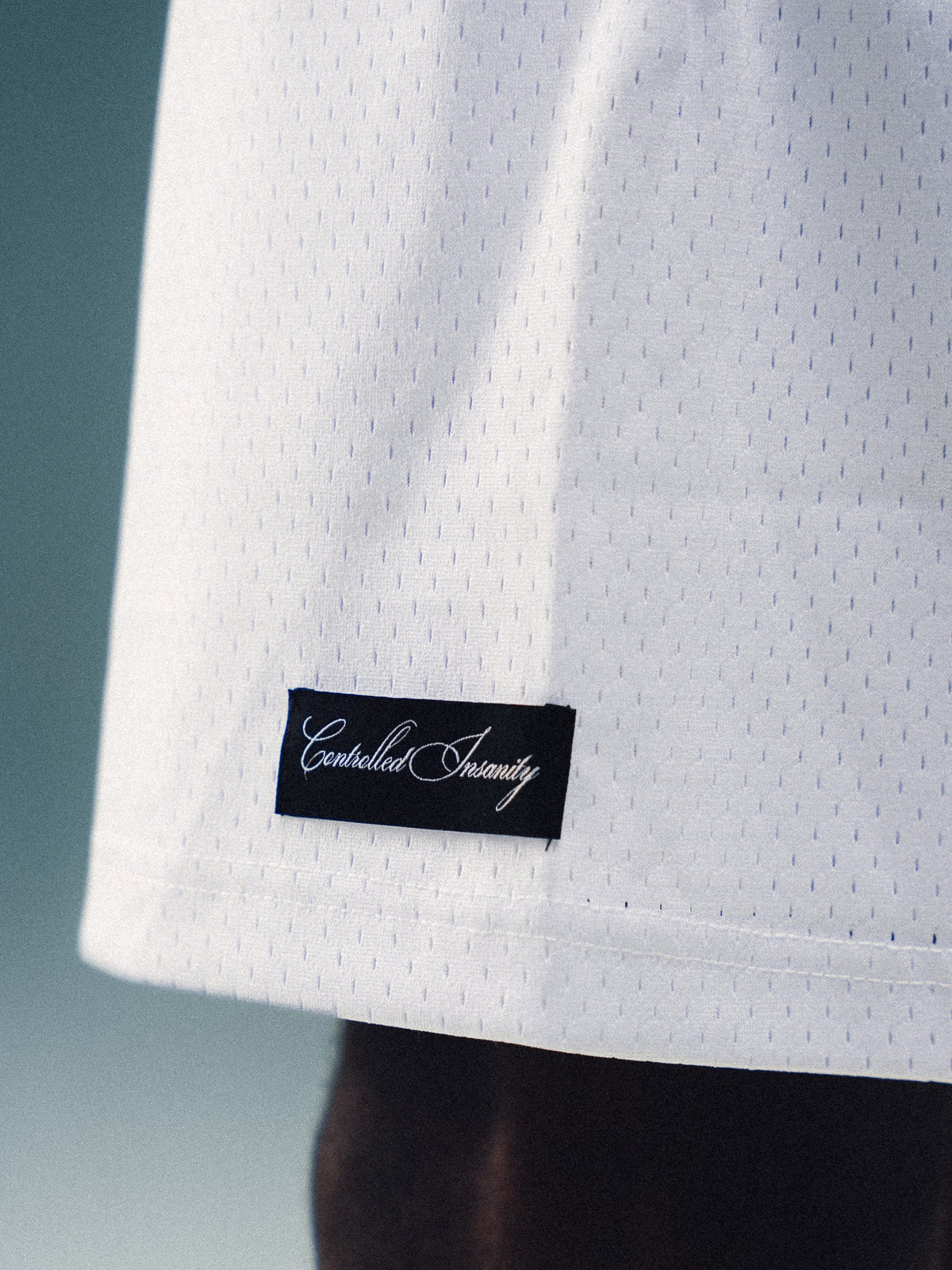 Mesh Shorts - Hyper White