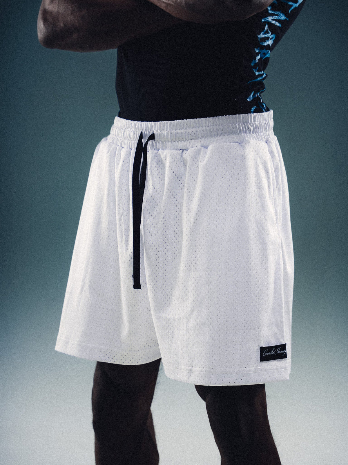 Mesh Shorts - Hyper White