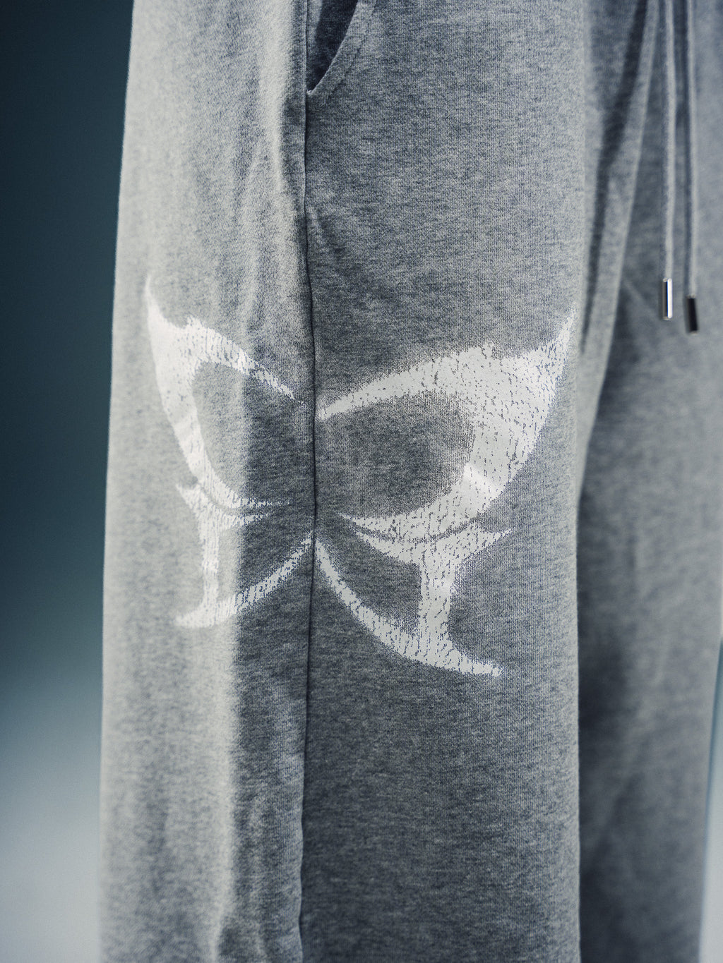 Morph Wide Leg Sweats - Grey