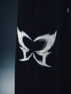 Morph Wide Leg Sweats - Black