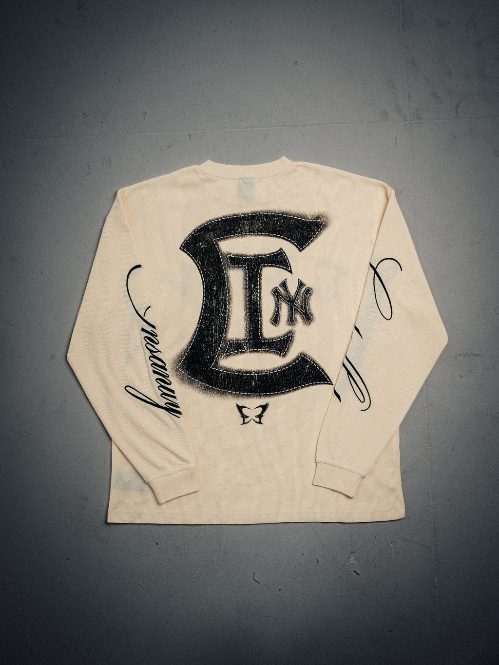 NY Longsleeve - Beige