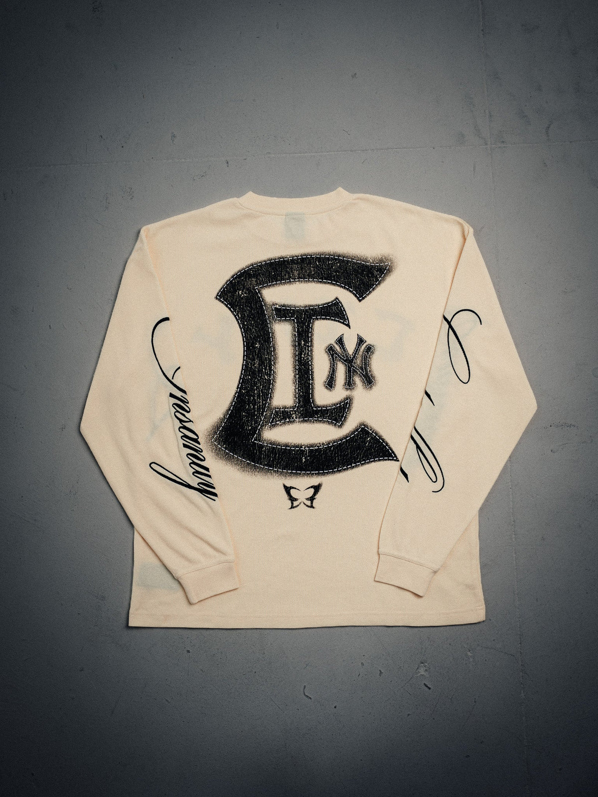 NY Longsleeve - Beige