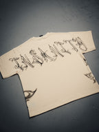 Graffiti Pump Cover - Beige w/ Black