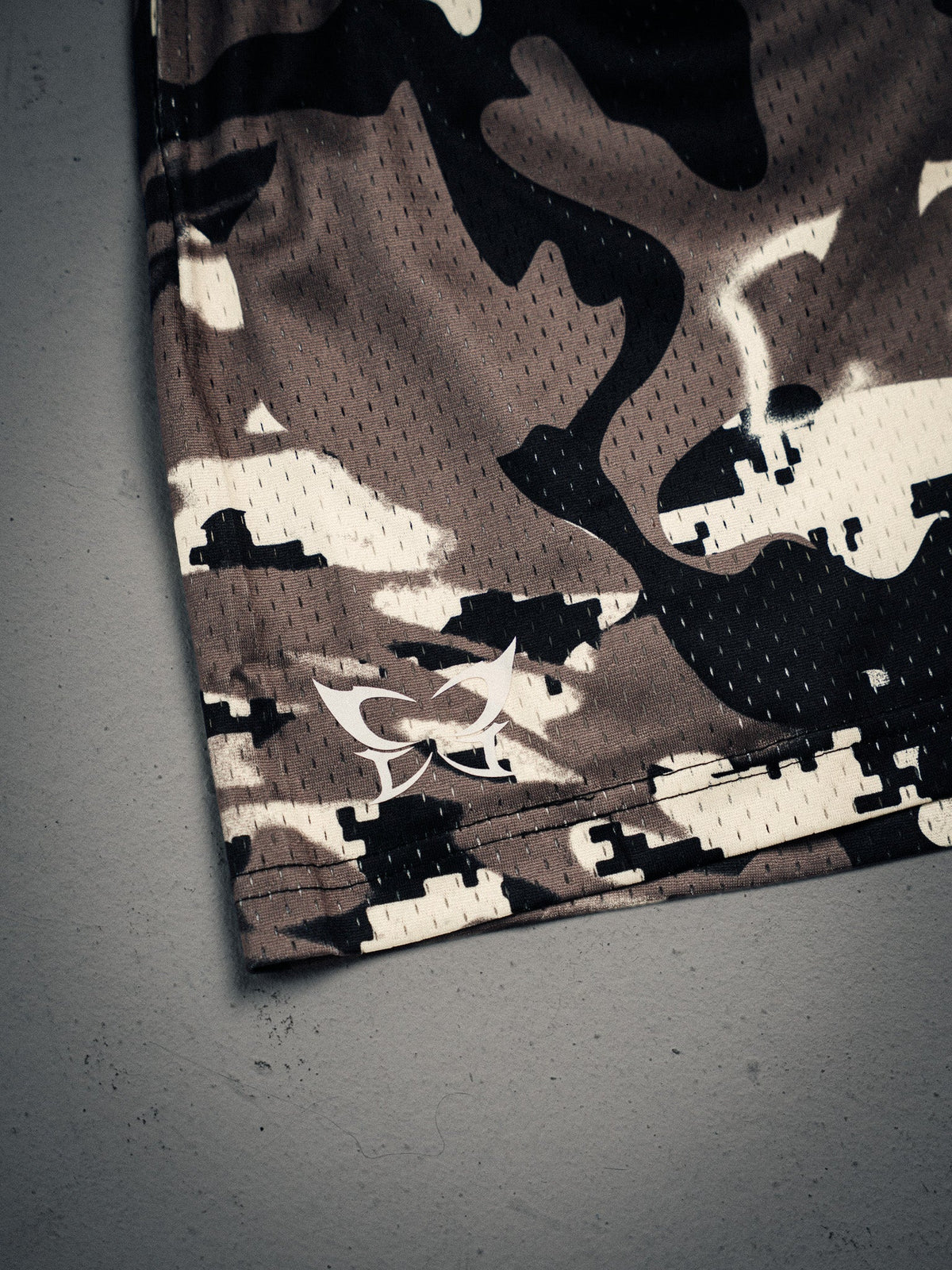 Mesh Shorts - Camo Sand