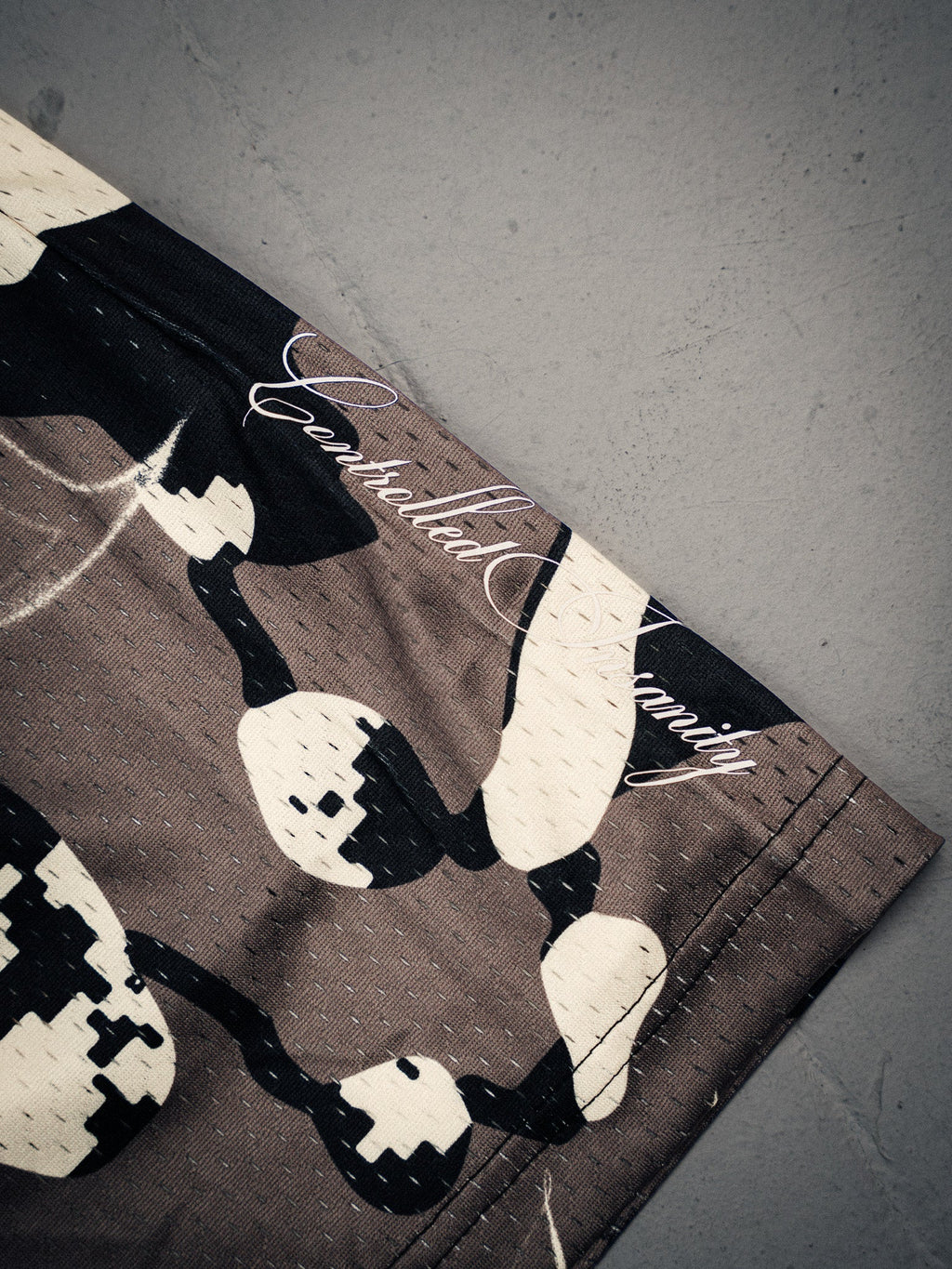 Mesh Shorts - Camo Sand