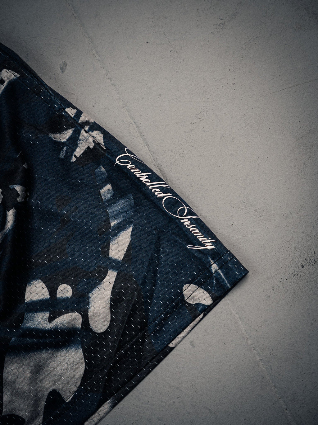 Mesh Shorts - Camo Blue