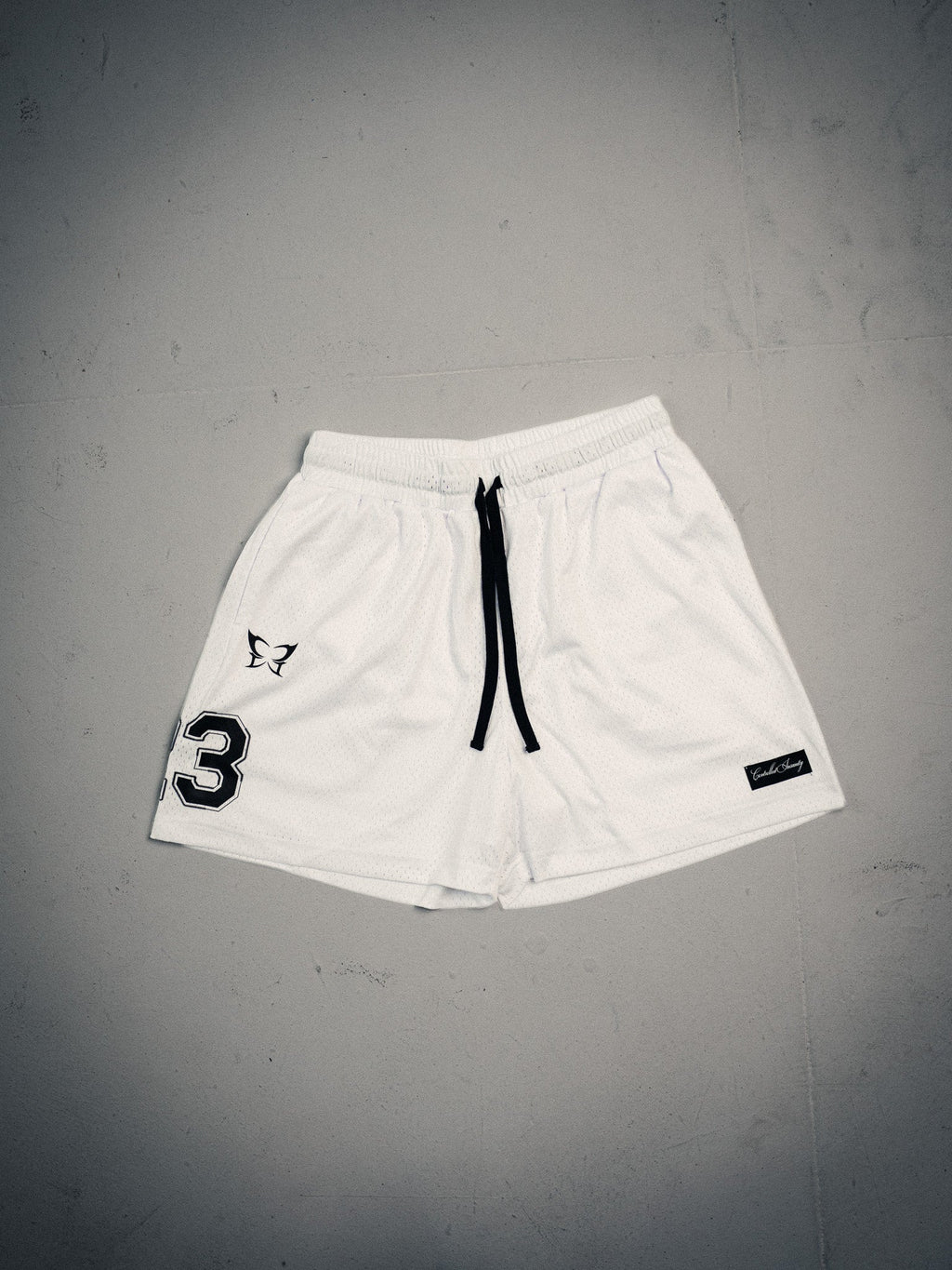Mesh Shorts - Hyper White