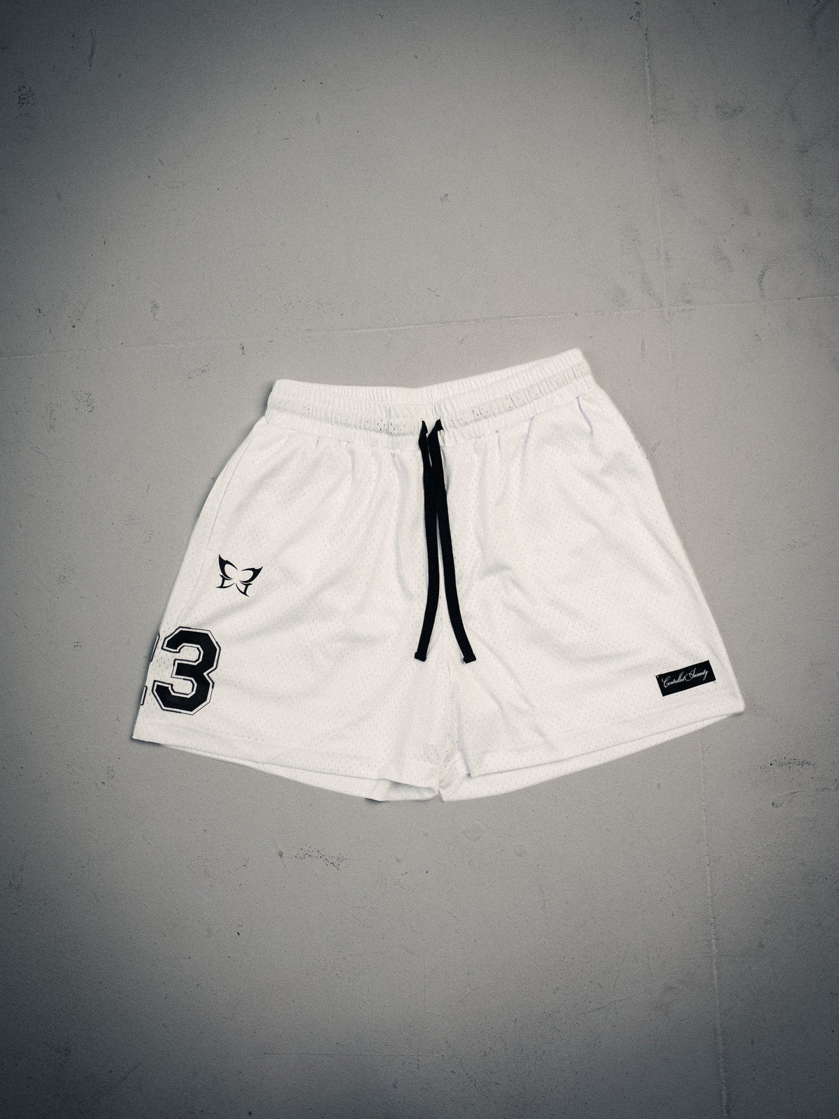 Mesh Shorts - Hyper White